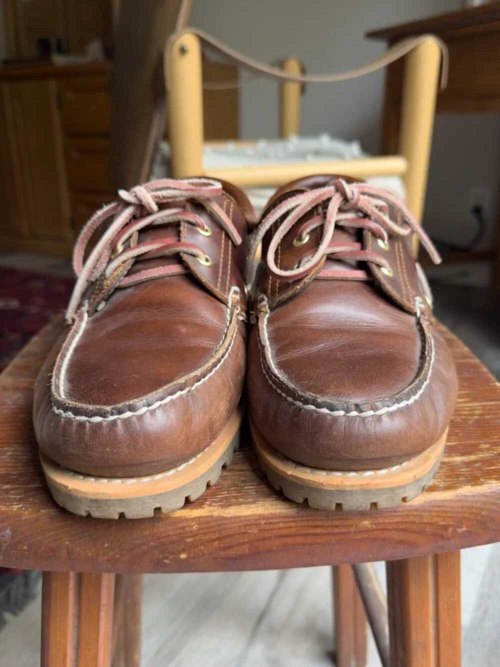 Timberland 3-Eyed Lug Boat shoes Mens 10.5